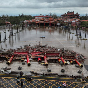 2 Dead and 500 Injured After Typhoon Danas Strikes Taiwan