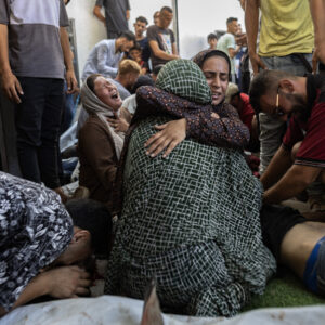 Gaza City Cafe Hit by Deadly Strike